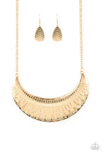 Load image into Gallery viewer, Large As Life - Gold Paparazzi Accessories
