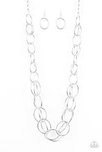 Load image into Gallery viewer, Paparazzi Accessories - Elegantly Ensnared - Silver
