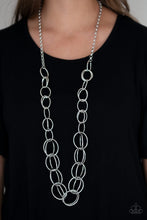 Load image into Gallery viewer, Paparazzi Accessories - Elegantly Ensnared - Silver
