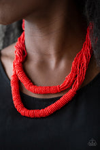 Load image into Gallery viewer, Right As RAINFOREST - Red Paparazzi Accessories
