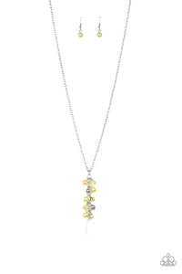 Teardrop Serenity - Yellow Paparazzi Accessories