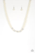 Load image into Gallery viewer, Posh Boss - White Paparazzi Accessories
