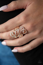 Load image into Gallery viewer, Waltzing Wonders - Gold Paparazzi Accessories
