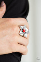 Load image into Gallery viewer, Ask For Flowers - Red Paparazzi Accessories
