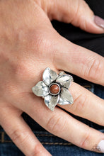 Load image into Gallery viewer, Ask For Flowers - Brown Paparazzi Accessories
