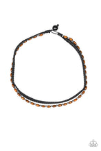 Load image into Gallery viewer, As Luck WOOD Have It - Black Paparazzi Accessories
