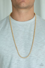 Load image into Gallery viewer, Cadet Casual - Gold Paparazzi Accessories
