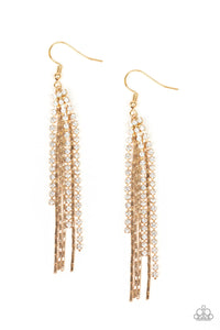 Red Carpet Bombshell - Gold Paparazzi Accessories