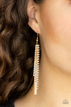 Load image into Gallery viewer, Red Carpet Bombshell - Gold Paparazzi Accessories
