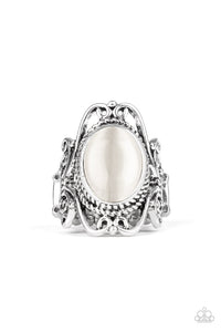 Fairytale Flair - White Paparazzi Accessories