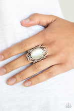 Load image into Gallery viewer, Fairytale Flair - White Paparazzi Accessories
