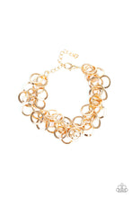 Load image into Gallery viewer, Noise Control - Gold Paparazzi Accessories
