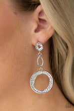 Load image into Gallery viewer, On The Glamour Scene - White Paparazzi Accessories
