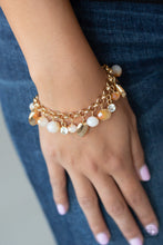 Load image into Gallery viewer, Dazing Dazzle - Gold Paparazzi Accessories
