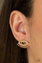 Load image into Gallery viewer, Dont Blink - Gold Paparazzi Accessories
