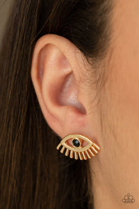 Dont Blink - Gold Paparazzi Accessories