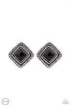 Load image into Gallery viewer, Fashion Square - Black Paparazzi Accessories
