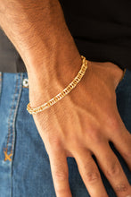 Load image into Gallery viewer, Fighting Chance - Gold Paparazzi Accessories
