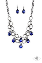 Load image into Gallery viewer, Show-Stopping Shimmer - Blue Paparazzi Accessories
