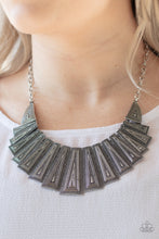 Load image into Gallery viewer, Metro Mane - Silver Paparazzi Accessories
