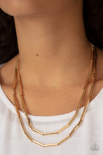 Load image into Gallery viewer, A Pipe Dream - Gold Paparazzi Accessories
