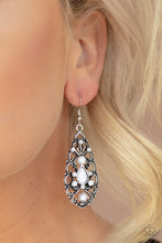 Load image into Gallery viewer, Fantastically Fanciful - White Paparazzi Accessories
