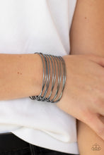 Load image into Gallery viewer, HAUTE Wired - Black Paparazzi Accessories
