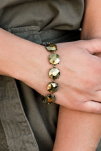Load image into Gallery viewer, Fabulously Flashy - Brass Paparazzi Accessories
