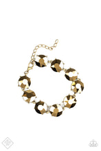 Load image into Gallery viewer, Fabulously Flashy - Brass Paparazzi Accessories
