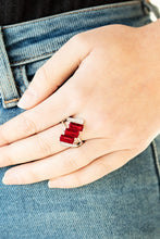 Load image into Gallery viewer, Triple Razzle - Red Paparazzi Accessories
