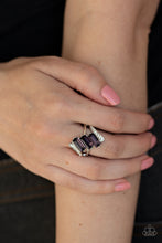 Load image into Gallery viewer, Triple Razzle - Purple Paparazzi Accessories
