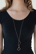 Load image into Gallery viewer, Shapely Silhouettes - Copper Paparazzi Accessories
