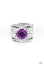 Load image into Gallery viewer, Triple Crown Twinkle - Purple Paparazzi Accessories
