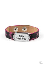 Load image into Gallery viewer, Paparazzi Accessories - Born To Be Wild - Pink
