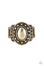 Load image into Gallery viewer, Stacked Stunner - Brass Paparazzi Accessories
