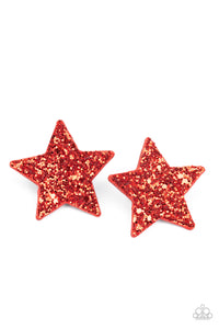 Star-Spangled Superstar - Red Paparazzi Accessories