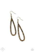 Load image into Gallery viewer, Paparazzi Accessories - Glitzy Goals - Brass
