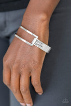 Load image into Gallery viewer, Paparazzi Accessories - America The BRAVE - Silver
