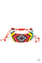 Load image into Gallery viewer, Paparazzi Accessories - Desert Dive - Red

