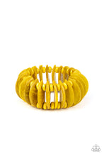 Load image into Gallery viewer, Paparazzi Accessories - Tropical Tiki Bar - Yellow
