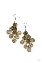 Load image into Gallery viewer, Blushing Blooms - Brass Paparazzi Accessories
