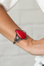Load image into Gallery viewer, Blooming Oasis - Red Paparazzi Accessories

