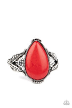 Load image into Gallery viewer, Blooming Oasis - Red Paparazzi Accessories
