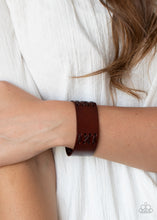 Load image into Gallery viewer, Batters Up - Brown Paparazzi Accessories
