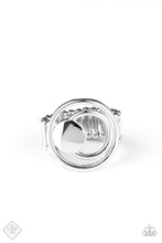 Load image into Gallery viewer, Edgy Eclipse - Silver Paparazzi Accessories
