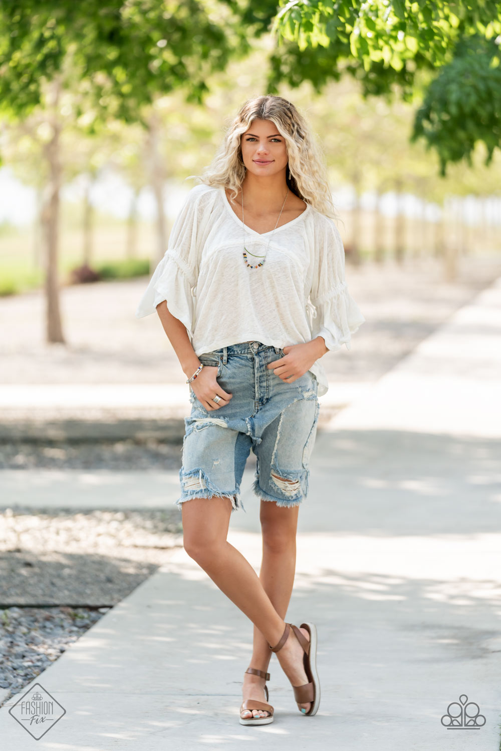 0721 Sunset Sighting - Complete Trend Blend Paparazzi Accessories
