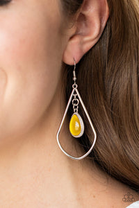 Ethereal Elegance - Yellow Paparazzi Accessories