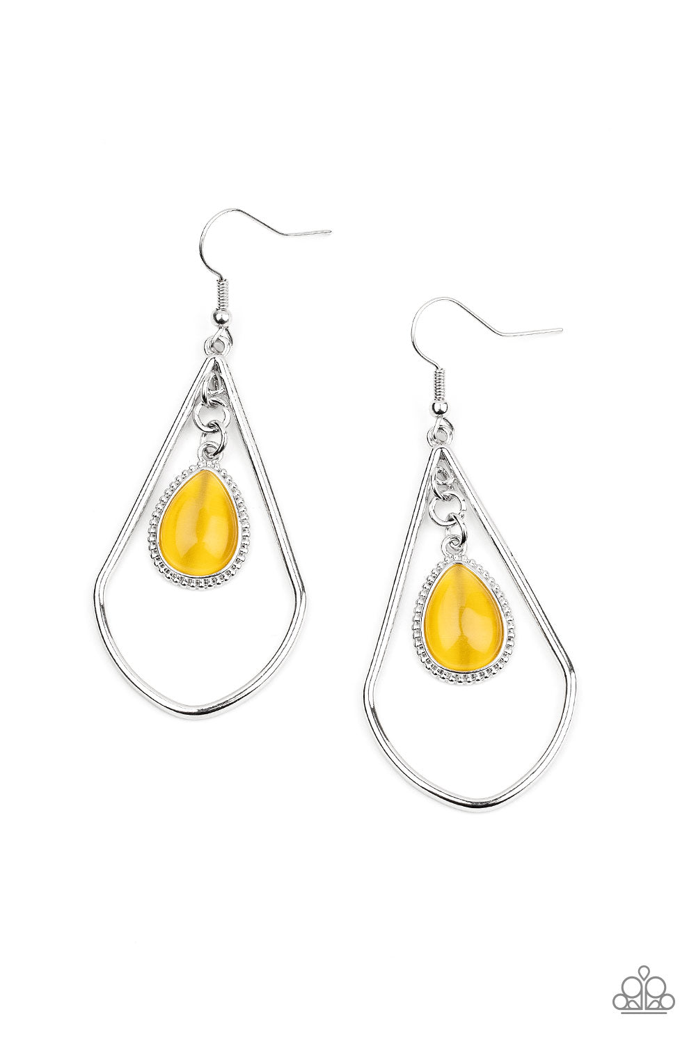 Ethereal Elegance - Yellow Paparazzi Accessories