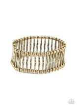 Load image into Gallery viewer, Rustic Rebellion - Brass Paparazzi Accessories
