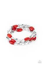 Load image into Gallery viewer, Sorry to Burst Your BAUBLE - Red Paparazzi Accessories
